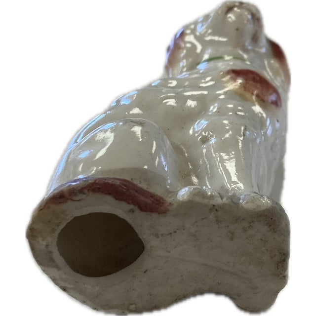Late 19th Century Lonely Staffordshire Terrier For Sale - Image 5 of 5