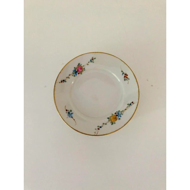 Shabby Chic Vintage Nippon Hand Painted Floral Bread Plates S/6 For Sale - Image 3 of 6