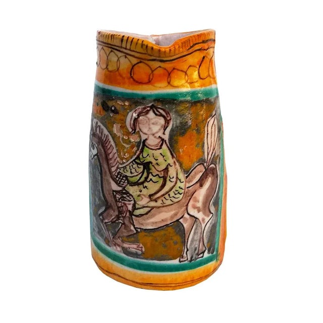 Modern Vintage Pitcher Vase by Elio Schiavon, 1950s For Sale - Image 3 of 6