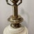 Mid 20th Century Vintage Rare Ethan Allen Art Deco Brass and Enamel Urn Table Lamp Footed Base For Sale - Image 5 of 12