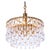 Vintage Teardrop Chandelier in Crystal Glass & Brass, 1960s For Sale - Image 13 of 13