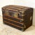 Large Vintage Travel Trunk, 1920s For Sale - Image 9 of 9
