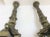 Metal Bronze Empire Candlesticks - A Pair For Sale - Image 7 of 7