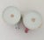 Dark Pink Vintage Chinoiserie Medallion Mug - The Set of 2 Pieces For Sale - Image 8 of 11