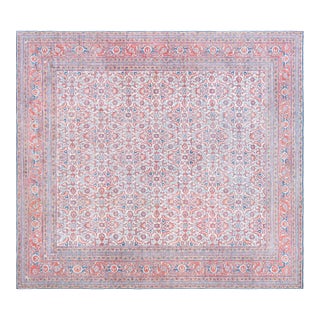 Antique Indian Agra Rug For Sale