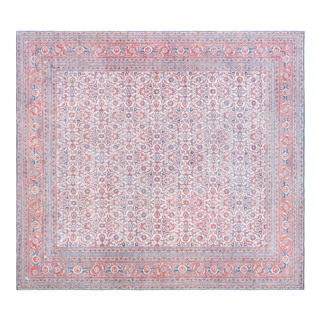 Antique Indian Agra Rug For Sale