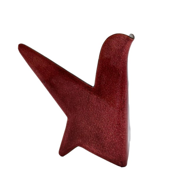 Metal Colombina Sculpture by Gio Ponti for Smalti d'Arte De Poli, Italy, 1950s For Sale - Image 7 of 7