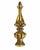 Vintage Solid Brass Finial From France, Small Decorative Architectural Accent For Sale - Image 4 of 5