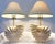 1980s C1980's Palm Beach Chic Nautilus Shell Table Lamps- A Pair For Sale - Image 5 of 18