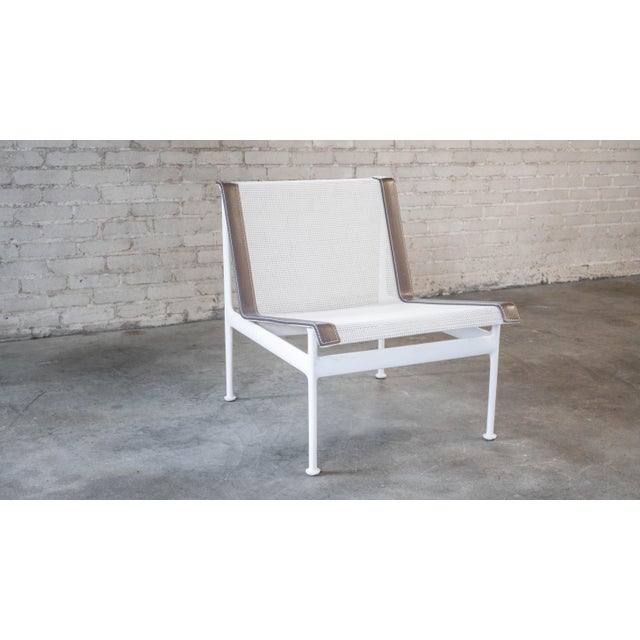 Mid Century 1966 Collection Armless Lounge Chair by Richard Schultz for Richard Schultz Inc., circa late 1990s. Originally...