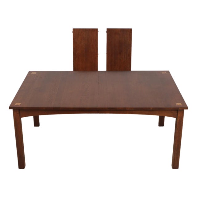 Stickley Harvey Ellis Arts & Crafts Dining Room Table For Sale