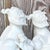 Late 20th Century Vintage Asian Glazed Ceramic Foo Dogs - a Pair For Sale - Image 10 of 14