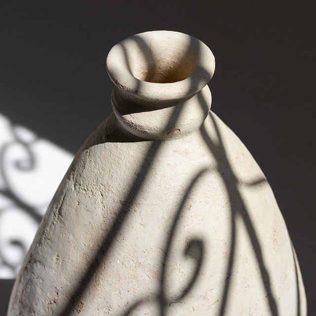 Unglazed Terracotta Amphora Vase | One of a Kind For Sale - Image 4 of 12