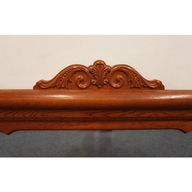 Lexington Furniture Lexington Furniture Victorian Sampler Collection Quarter Sawn Oak 49" Mirror 391-206 For Sale - Image 4 of 7