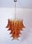 Italian Chandelier with Leaves in the style of Barovier & Toso For Sale - Image 12 of 18