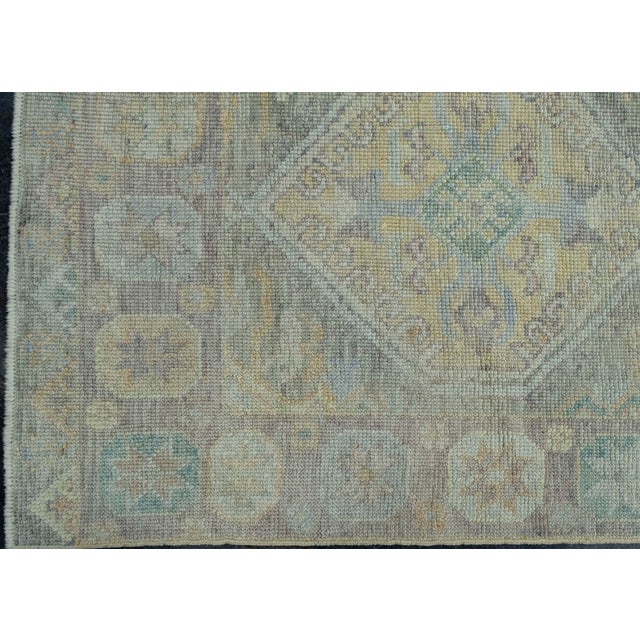 Turkish Oushak Rug 8'7" x 12'5" #18659 For Sale - Image 4 of 8