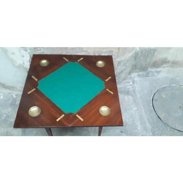 Wood Louis XVI Game Table For Sale - Image 7 of 13
