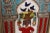 Mid-Century Modern 1970s Irene Awret (B. 1921) Framed Ceramic Figural Tile Painting, Jimmy Carter "Peace" Series For Sale - Image 3 of 17