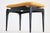 Wood Italian Organic Ebonized Wood Ottoman in Style of Gio Ponti, 1950s For Sale - Image 7 of 7