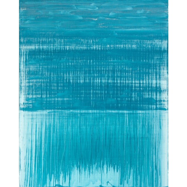 "We Take Turns Biting One Another" Large Abstract Acrylic Painting by Simon Findlay For Sale