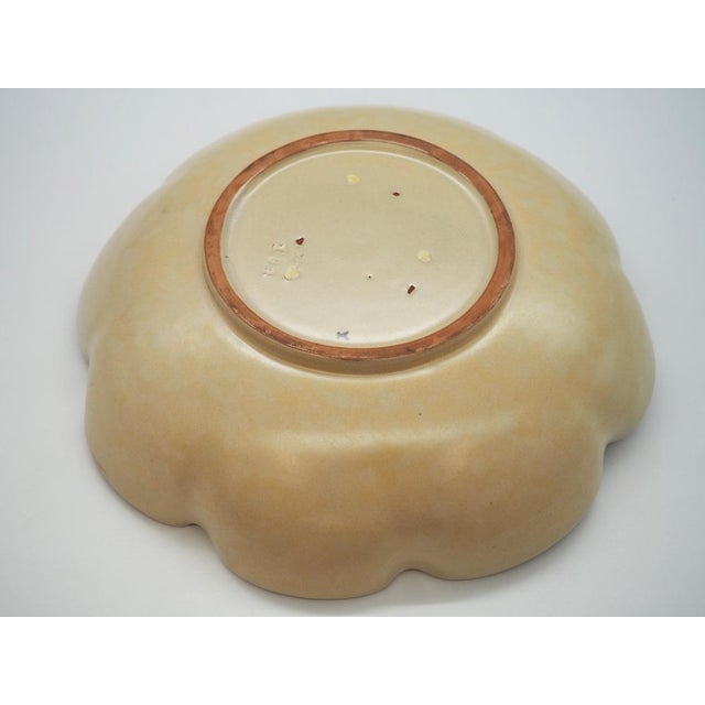 Nordic Earthenware Bowl by Anna-Lisa Thomson for Uppsala Ekeby, 1940s For Sale - Image 10 of 12