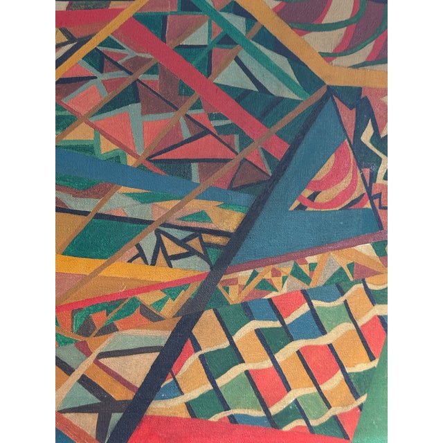 Midcentury Cubist Abstract Expressionist For Sale - Image 10 of 12