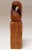 Modernist organic-form sculpture on base - all hand-carved from one continuous piece of wood (circa 1950s, USA). Subject...