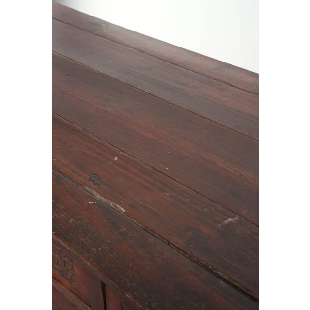 Antique Chinese Wooden Sideboard, 1800s For Sale - Image 9 of 16
