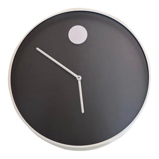 Museum Wall Clock by Nathan George Horwitt for Howard Miller For Sale
