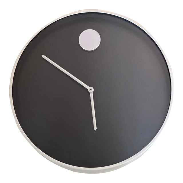 Museum Wall Clock by Nathan George Horwitt for Howard Miller For Sale