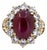 Late 20th Century Burma Ruby Ring, Size 5 For Sale