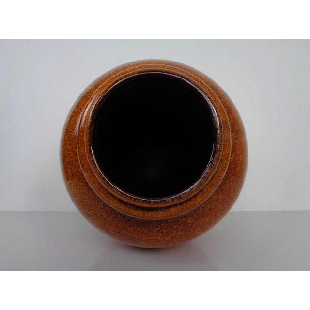 Pop Art Glazed Lava Ceramic 286-51 Vase, Scheurich, 1970s For Sale - Image 15 of 18