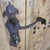 Handcrafted Solid Wood Rustic Door – Custom Mexican Design Made to Order For Sale - Image 11 of 13