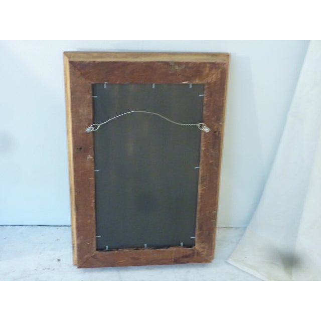 Late 19th Century Antique 19th Century Silverleaf Accent Mirror For Sale - Image 5 of 6