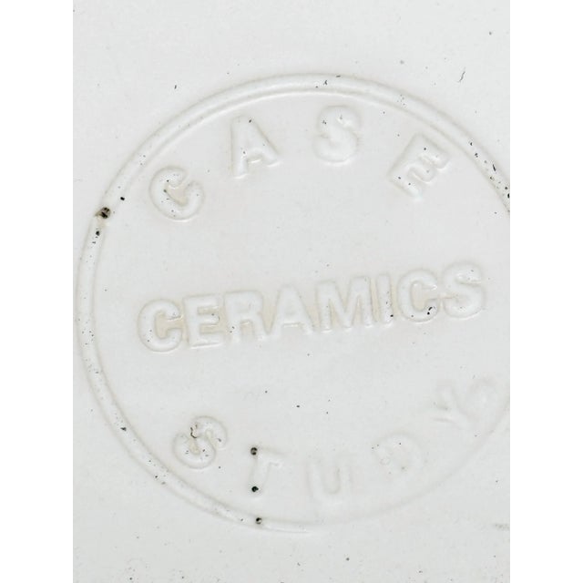 Mid-Century Modern Vintage Mid Century Modern 12-Inch Ceramic Planter by Case Study Ceramics For Sale - Image 3 of 4