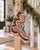Art Deco Vintage Turkish Hand-Knotted Wool Rug Christmas Stocking, Bohemian Burgundy Pink For Sale - Image 3 of 6