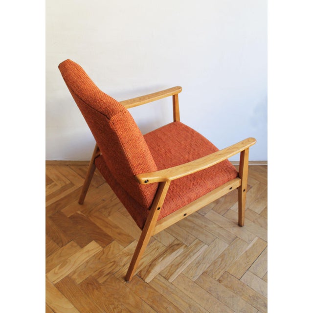 Mid-Century Armchairs, Former Czechoslovakia, 1960s, Set of 2 For Sale - Image 6 of 18