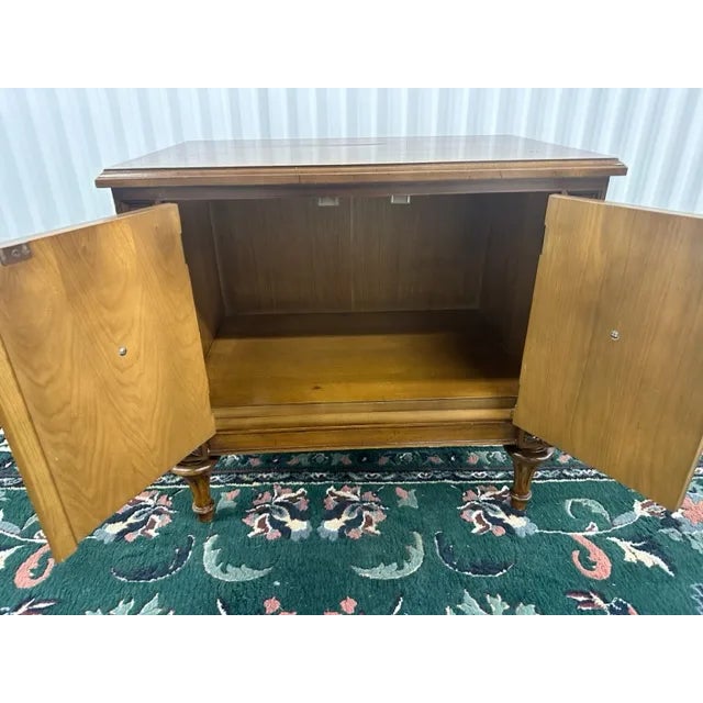 Wood 1960s Vintage Fruitwood Nightstand For Sale - Image 7 of 7