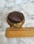 Metal Antique Brass Footed Floral Pincushion For Sale - Image 7 of 10