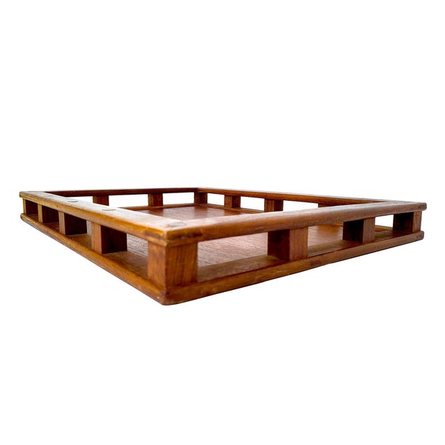 Mid-Century Modern 1970s Jens Quistgaard Teak Wood Serving Tray Designed for Dansk For Sale - Image 3 of 10