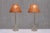 Mid-Century Modern Table Lamps in Brass, Glass and Rattan from Falkenbergs Belysning, 1960s, Set of 2 For Sale - Image 3 of 12