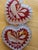 Vintage Hofbauer Byrdes Ruby Cut-to-Clear Crystal Heart Boxes - Pair For Sale - Image 10 of 15