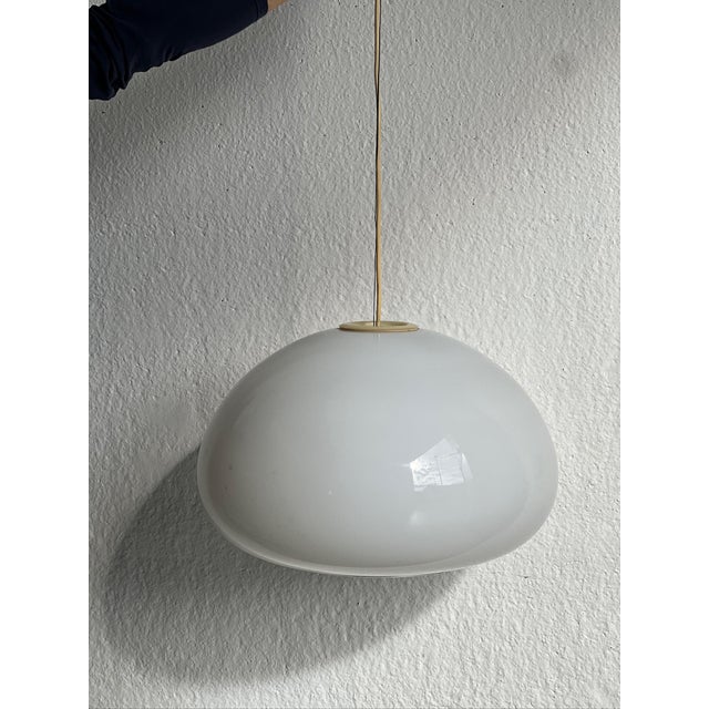 Metal Black and White Ceiling Lamp by Achille Castiglioni for Flos, 1970s For Sale - Image 7 of 7