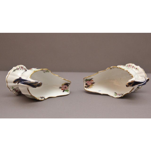 Ceramic Sauceboats, Early 19th Century, Set of 2 For Sale - Image 7 of 9