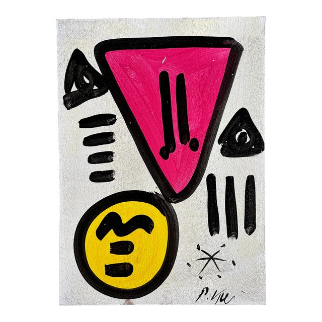 Mirovian Style Painting by Peter Keil For Sale