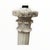 Textile Vintage Italian Neoclassical Alabaster Column Table Lamps With Laurel Wreath Finials - a Pair For Sale - Image 7 of 9