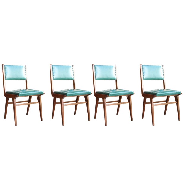 Vintage Side Chairs, 1960, Set of 4 For Sale