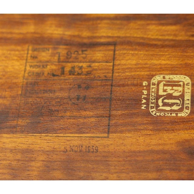 Wood 1950s Drop Leaf Dining Table by E Gomme For Sale - Image 7 of 12