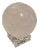 Rock Crystal Ball on Stand Paper Weight For Sale