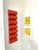 2020s Cardboard Wall Sculpture in Red For Sale - Image 5 of 5
